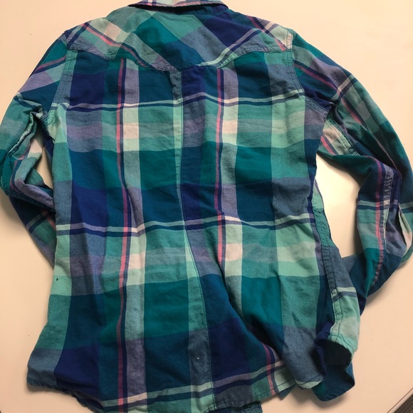 🔥AMERICAN EAGLE Button Top - Picture 6 of 7